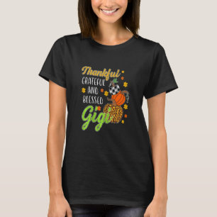 Vomens tacksamma lyckliga, lyckade, lyckade, gigi t shirt
