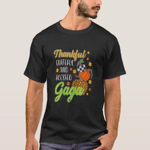 Vomens tacksamma lyckliga, lyckliga, lyckade, höst t shirt