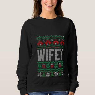 Vomens Ugly jul Matching Wifey Hubby Couple T Shirt