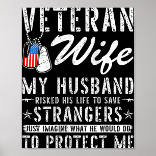 Vomens Veteran Maka från USA:s veteranska armé Mak Poster