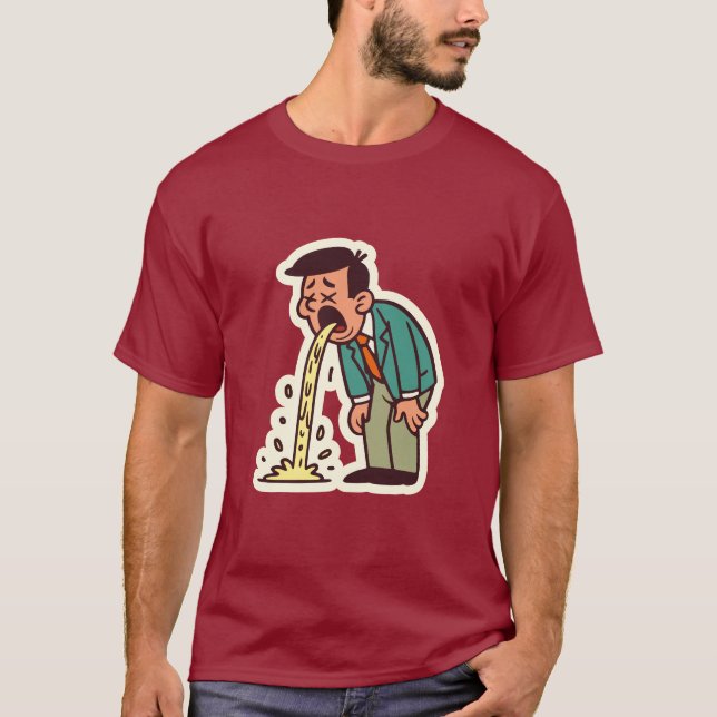 Vomit T Shirt (Framsida)