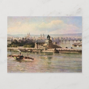 Von Astuin, Koblenz Rhein och Mosel Vykort