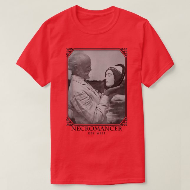 Von Cosel Key West Necromancer  T Shirt (Design framsida)