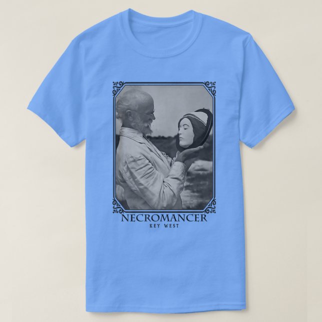 Von Cosel Nyckel Väster Necromancer T Shirt (Design framsida)