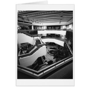 Von der Ahe Bibliotek (ca 1984) Hälsningskort