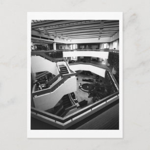 Von der Ahe Bibliotek (Ca. 1984) Vykort