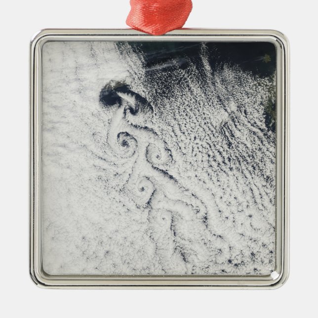 Von Karmann molnportices Julgransprydnad Metall (Framsidan)