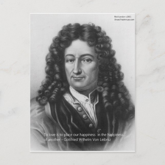 Von Leibniz Lycka Med En Annans Gåvor & Kort (Framsida)