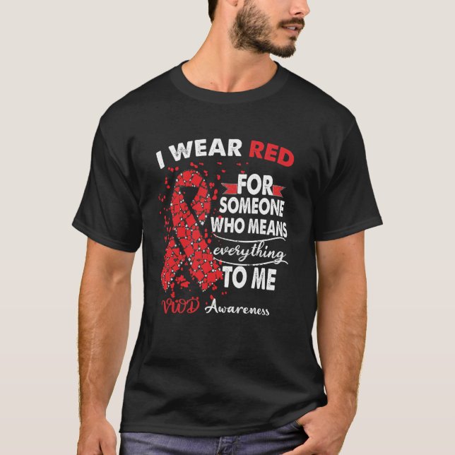 Von Willebrand Disease VWD Awareness Warrior Gifts T Shirt (Framsida)
