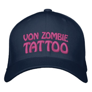 Von Zombie Tatto 001BB Broderad Keps