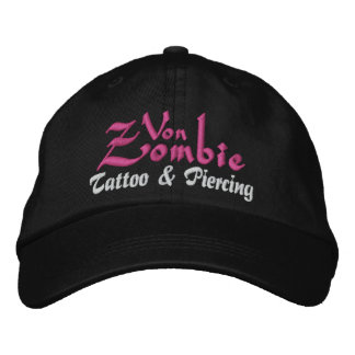 Von Zombie Tatto 003 Broderad Keps