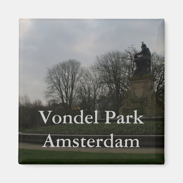 Vondel Park, Amsterdam Magnet (Framsidan)