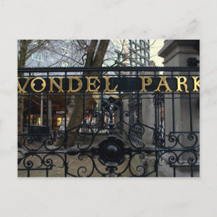 Vondel Park, Amsterdam Vykort