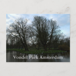 Vondelpark, Amsterdam Vykort