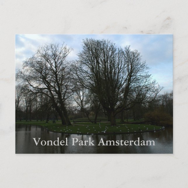 Vondelpark, Amsterdam Vykort (Framsida)