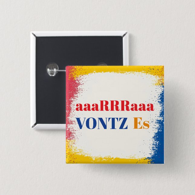 Vontz Es Knapp (Framsida & baksida)