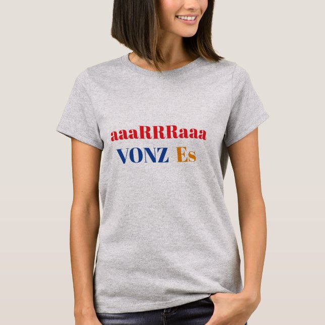 Vonz Es T-Shirt (Framsida)