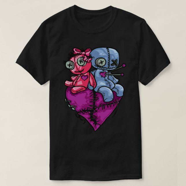 Voo Dolls Par Halloween T Shirt (Design framsida)