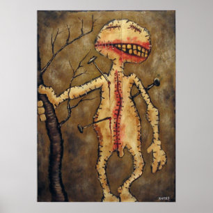 "Voodoo affischarg Johnny för Town #11" Poster