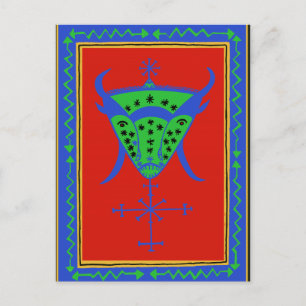 VooDoo BoSou Ande Vykort