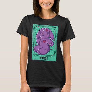 Voodoo Bunny Tarot Card Mystical Card Occult T Shirt