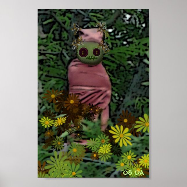 Voodoo Doll Baby Poster (Framsidan)