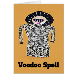 Voodoo Doll Hälsningskort
