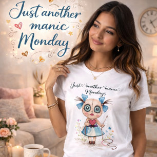 Voodoo Doll Manic måndag T Shirt