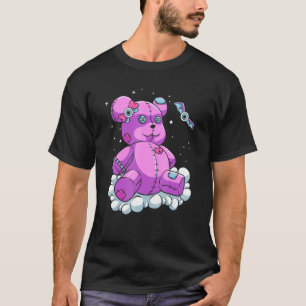 Voodoo Doll Pastel Goth Nalle Witchcraft Hall T Shirt
