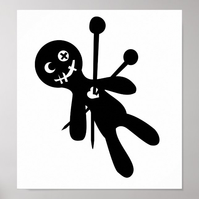 Voodoo doll poster (Framsidan)