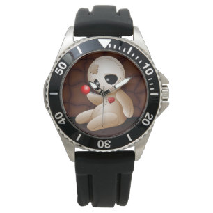 Voodoo Doll Tecknad i Kärlek Armbandsur
