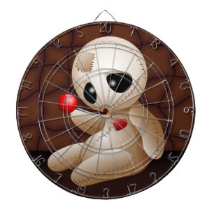 Voodoo Doll Tecknad i Kärlek Darttavla