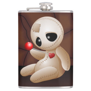 Voodoo Doll Tecknad i Kärlek Fickplunta