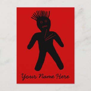 Voodoo Doll Vykort