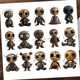 Voodoo Dolls Klistermärken