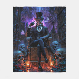 Voodoo Gentleman Baron Samedi Fleecefilt