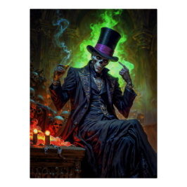 Voodoo Gentleman Baron Samedi Perfect Poster