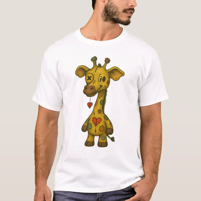 Voodoo Giraffe Tee – Heartfelt Heights (Framsida)
