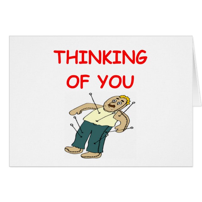 voodoo hälsningskort (Framsidan Horizontal)