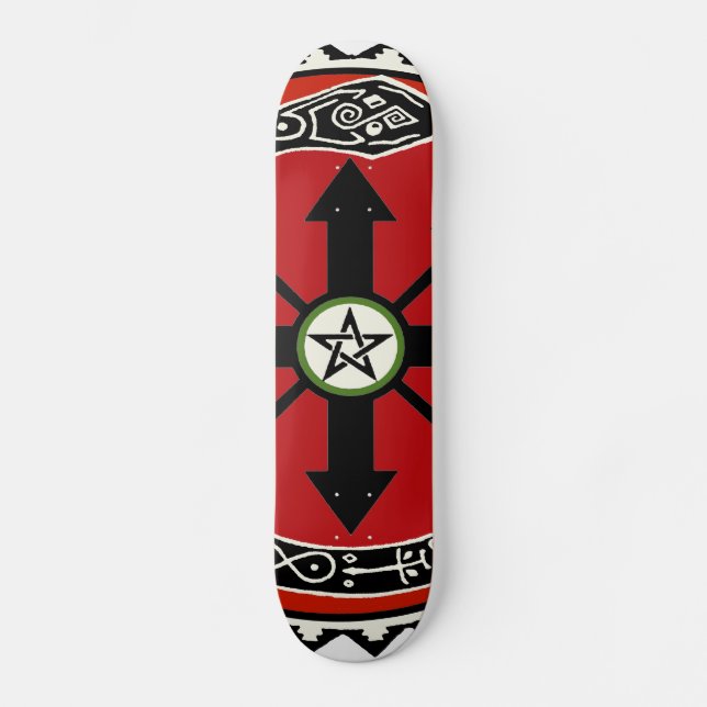 Voodoo-häxkonst Skateboard Bräda 20 Cm (Framsida)