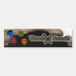 Voodoo Head ~ Cave Bildekal