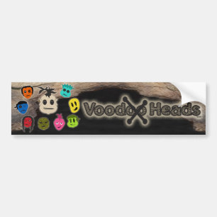 Voodoo Head ~ Cave Bildekal