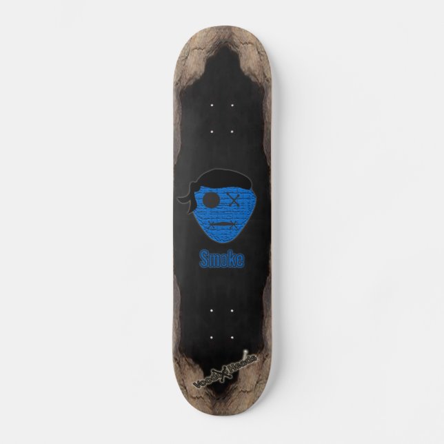 Voodoo Head ~ Cave Old School Skateboard Bräda 21,6 Cm (Framsida)