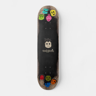 Voodoo Head ~ Cave Old School Skateboard Bräda 21,6 Cm
