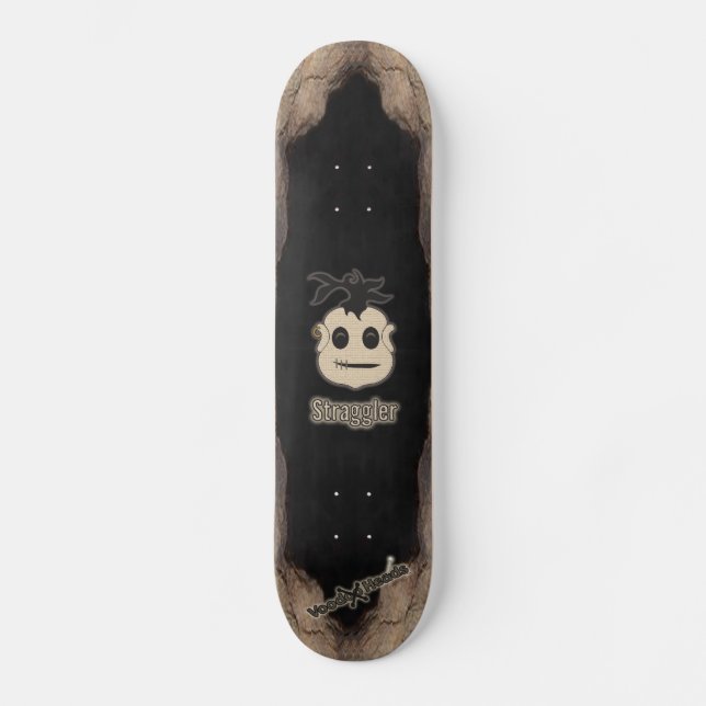 Voodoo Head ~ Cave Old School Skateboard Bräda 21,6 Cm (Framsida)