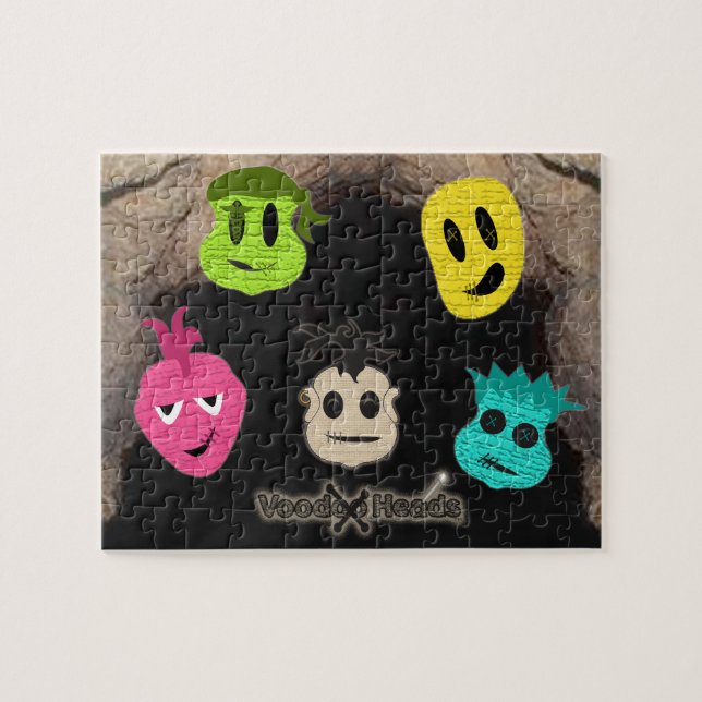 Voodoo Head ~ Cave Pussel (Horisontell)