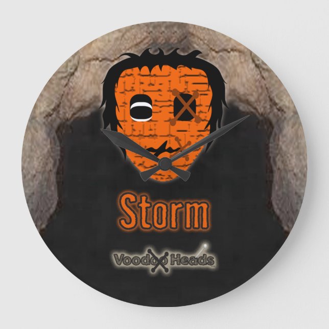 Voodoo Head ~ Cave Stor Klocka (Framsida)