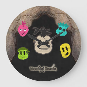 Voodoo Head ~ Cave Stor Klocka