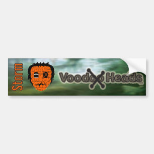 Voodoo Head ~ Swamp Bildekal
