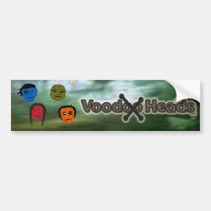 Voodoo Head ~ Swamp Bildekal